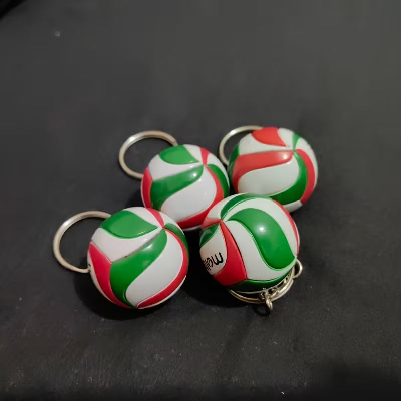 Molten volleyball key ring