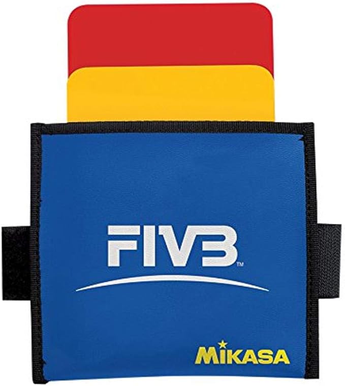 Mikasa volleyball referee cards Yellow/Red