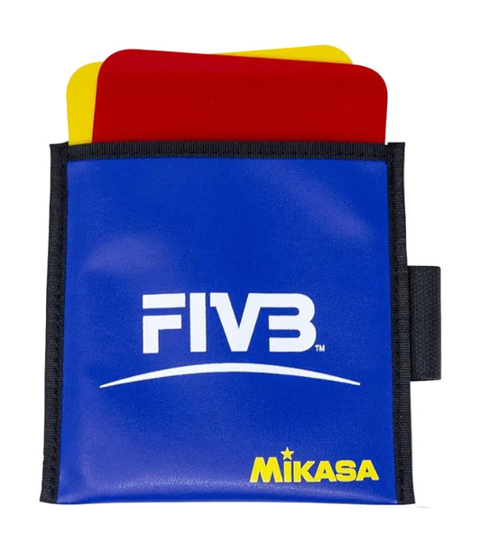 Mikasa volleyball referee cards Yellow/Red