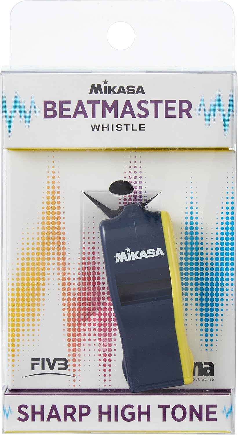 Mikasa Beatmaster whistle Navy/yellow
